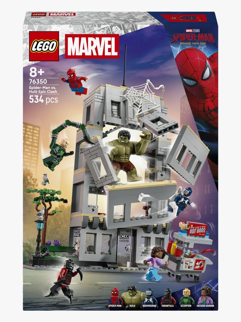 LEGO Super Heroes 76350 Großer Showdown: Spider-Man vs. Hulk von LEGO