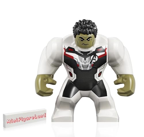 LEGO Super Heroes Avengers Endgame Minifigure - Hulk (in White Jumpsuit with Stand) 76144 von lego