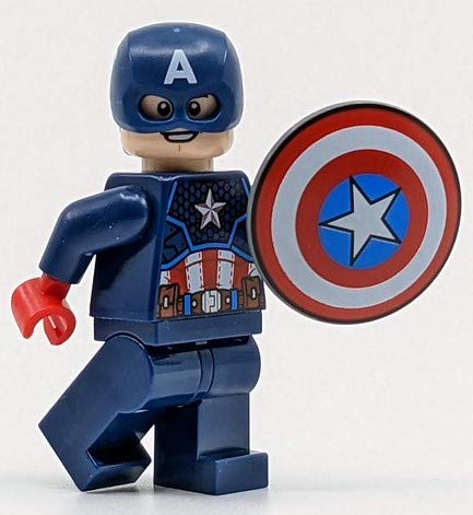 LEGO Super Heroes Captain America Minifigur aus 76168 (Beutel) von LEGO