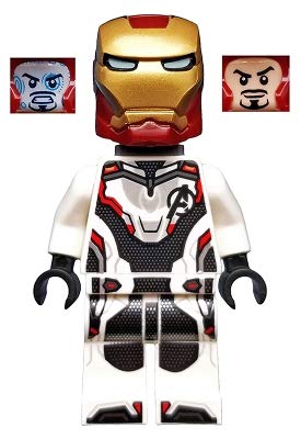 LEGO Super Heroes Iron Man White Jumpsuit Minifigur aus 30452 (Beutel) von LEGO
