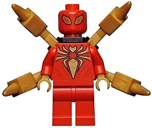 LEGO Super Heroes: Avengers Infinity War Iron Spider Minifigure Plus Bonus Tile von LEGO