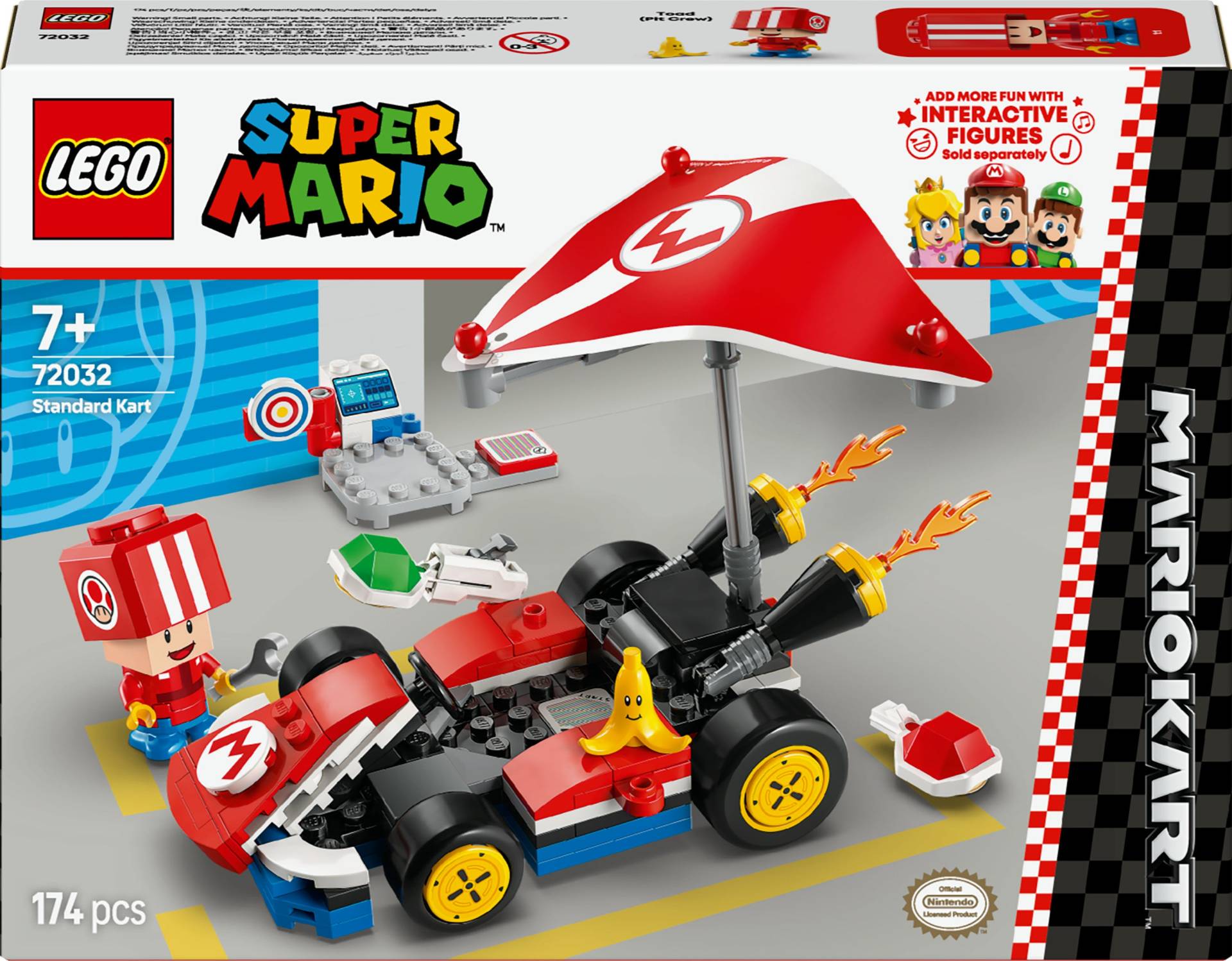 LEGO Super Mario 72032 Mario Kart – Standard–Kart LEGO Super Mario 72032 Mario Kart – Standard–Kart von LEGO