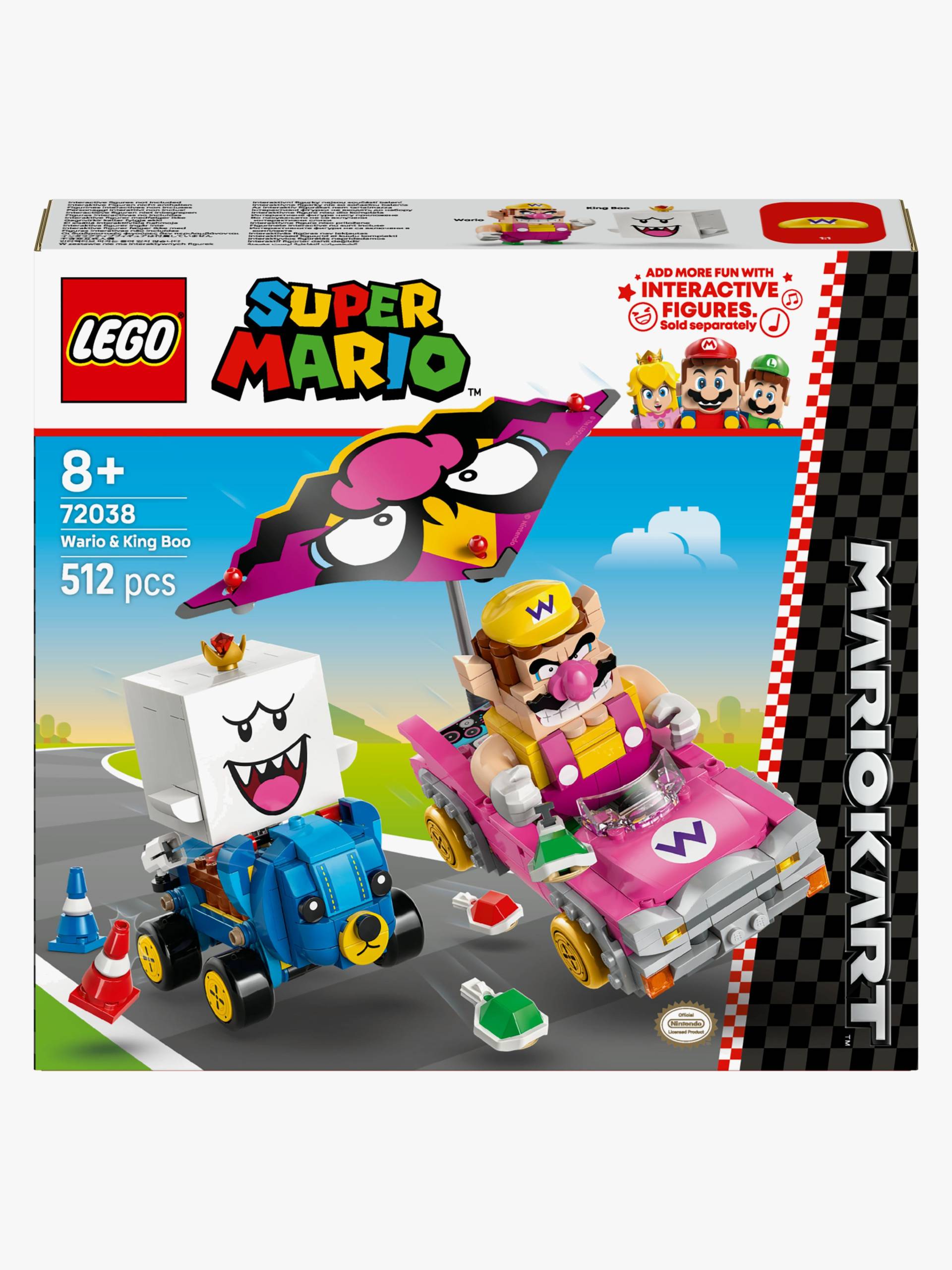 LEGO Super Mario 72038 Mario Kart – Wario &  König Buu Huu von LEGO