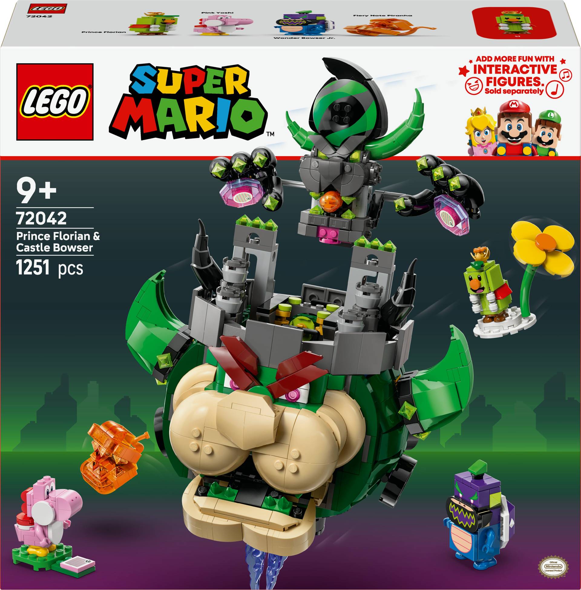 LEGO Super Mario 72042 Prinz Florian & Schloss-Bowser LEGO Super Mario 72042 Prinz Florian & Schloss-Bowser von LEGO