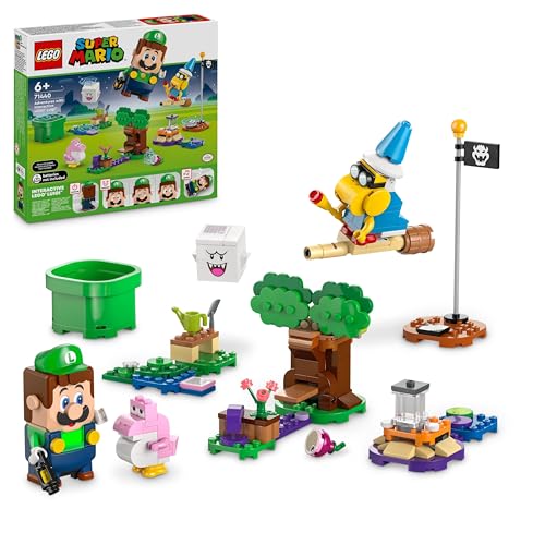 LEGO Super Mario Abenteuer mit dem interaktiven Luigi, Nintendo Geschenk für Jungen, Mädchen und Gamer ab 6 Jahren, Abenteuer-Spielset für Kinder mit rosa Baby Yoshi 71440 LEGO Super Mario Abenteuer mit dem interaktiven Luigi, Nintendo Geschenk für Jungen, Mädchen und Gamer ab 6 Jahren, Abenteuer-Spielset für Kinder mit rosa Baby Yoshi 71440 von LEGO