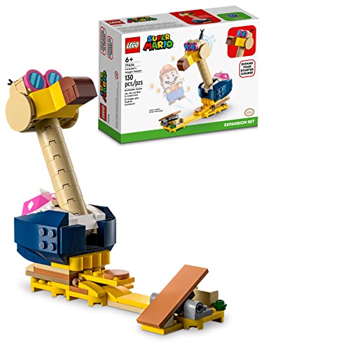 LEGO Super Mario Conkdor's Noggin Bopper Erweiterungsset 71414, Bauspielzeug zum Kombinieren mit Mario, Luigi oder Pfirsich Starterkurs, Geschenkidee für Kinder 6 Plus von LEGO