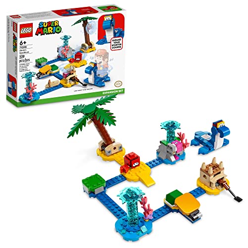 LEGO Super Mario Dorrie’s Beachfront Expansion Set 71398 Building Kit; Collectible Toy for Kids Aged 6 and up (229 Pieces) von LEGO