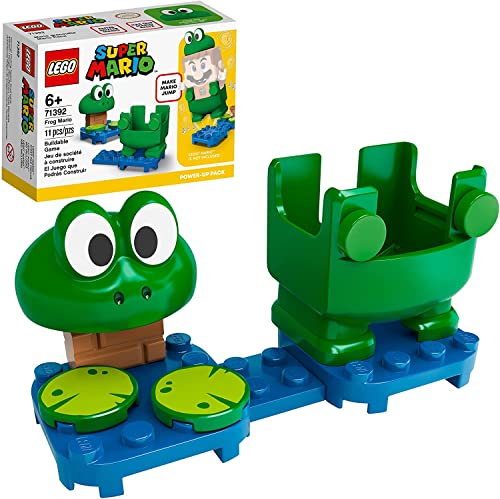 LEGO Super Mario Frog Mario Power-Up Pack 71392 Building Kit; Collectible Gift Toy for Creative Kids; New 2021 (11 Pieces) von LEGO