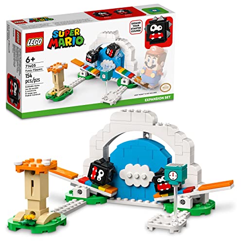 LEGO Super Mario Fuzzy Flippers Erweiterungsset 71405 Bauspielzeug Set für Kinder, Jungen und Mädchen ab 6 Jahren; Sammelspielset Geschenk (154 Teile) von LEGO