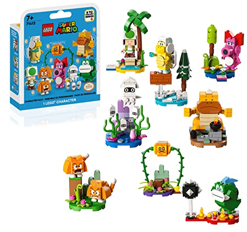 LEGO Super Mario Minifiguren Serie 6 - Komplettset mit allen 8 Figuren 71413 von LEGO