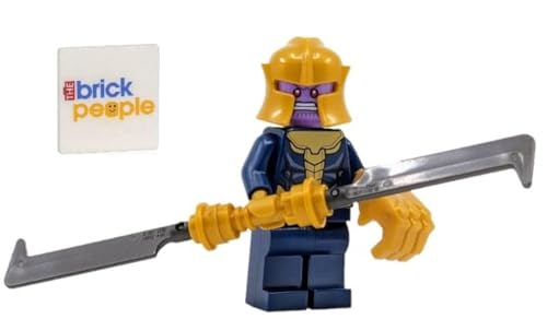 LEGO Superhelden: Thanos Minifigur mit Unendlichkeitsschwert und blauem Umhang LEGO Superhelden: Thanos Minifigur mit Unendlichkeitsschwert und blauem Umhang von LEGO