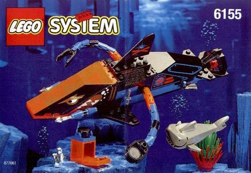 LEGO System Aquasharks 6155 Aquashark Seeungeheuer von LEGO