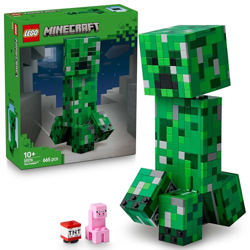 LEGO Minecraft Der Creeper Spielzeug - Bewegliche Action Figur inkl. verstecktem Fach mit Creeper & TNT-Block - Bauset für Jungen, Mädchen und Gaming Fans ab 10 Jahren - 21276 LEGO Minecraft Der Creeper Spielzeug - Bewegliche Action Figur inkl. verstecktem Fach mit Creeper & TNT-Block - Bauset für Jungen, Mädchen und Gaming Fans ab 10 Jahren - 21276 von LEGO