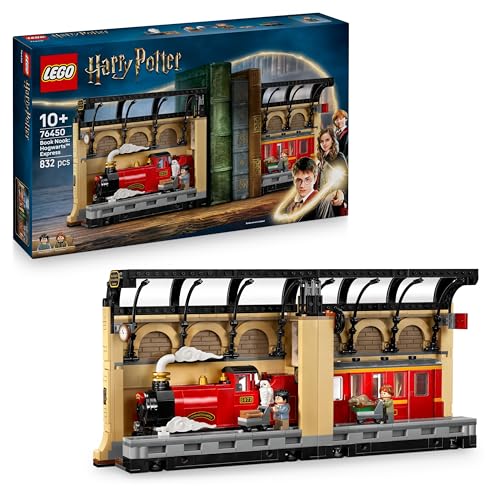 LEGO Harry Potter Buchstütze: Hogwarts Express - Set mit Spielzeug Zug, 2 Minifiguren inkl. Ron Weasley, Hedwig und Krätze - Wizarding World Geschenk für Jungen, Mädchen & Fans ab 10 Jahren - 76450 LEGO Harry Potter Buchstütze: Hogwarts Express - Set mit Spielzeug Zug, 2 Minifiguren inkl. Ron Weasley, Hedwig und Krätze - Wizarding World Geschenk für Jungen, Mädchen & Fans ab 10 Jahren - 76450 von LEGO