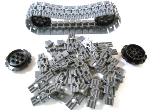 LEGO TECHNIC "2 komplette Bagger / Panzerketten mit Kettenräder 64-teilig". von LEGO