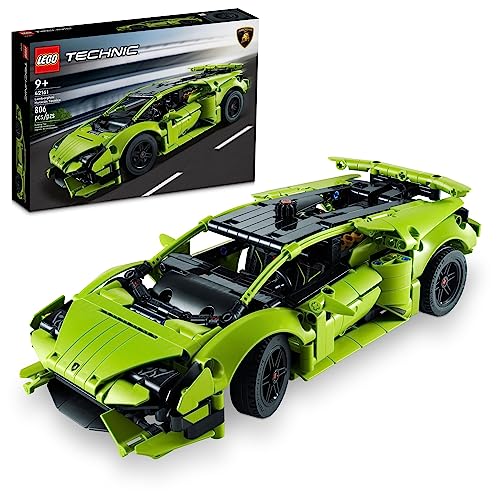 LEGO Technic 42161 Lamborghini Huracán Tecnica Advanced Sportwagen Bauset für Kinder ab 9 Jahren, die gerne konstruieren und exotisches Sportwagen-Spielzeug sammeln LEGO Technic 42161 Lamborghini Huracán Tecnica Advanced Sportwagen Bauset für Kinder ab 9 Jahren, die gerne konstruieren und exotisches Sportwagen-Spielzeug sammeln von LEGO