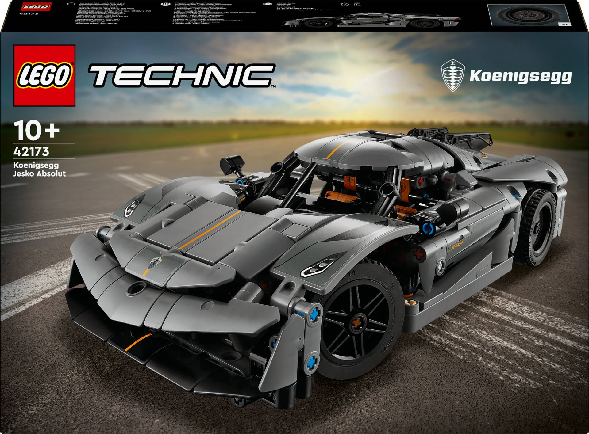 LEGO Technic 42173 Koenigsegg Jesko Absolut Supersportwagen in Grau LEGO Technic 42173 Koenigsegg Jesko Absolut Supersportwagen in Grau von LEGO