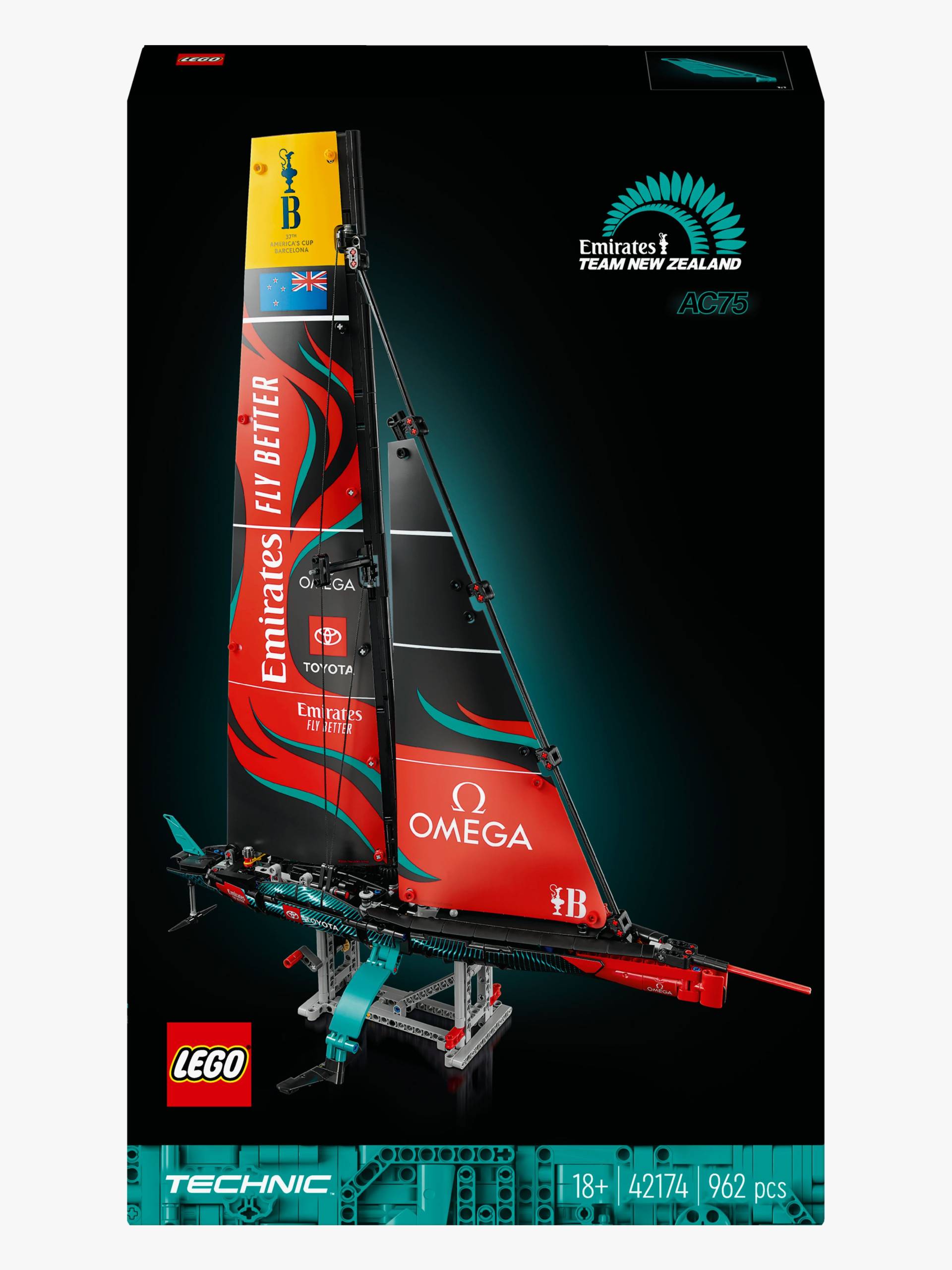 LEGO Technic 42174 Emirates Team New Zealand AC75 Rennjacht LEGO Technic 42174 Emirates Team New Zealand AC75 Rennjacht von LEGO