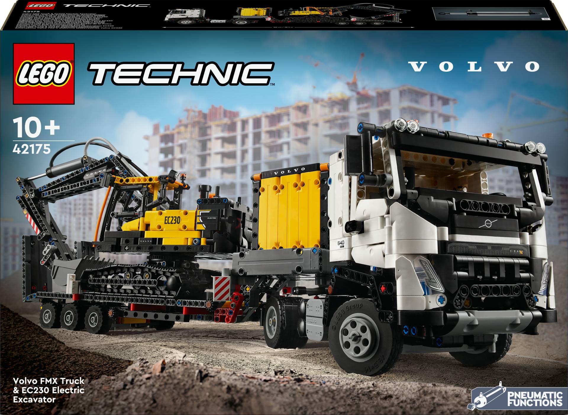 LEGO Technic 42175 Volvo FMX LKW mit EC230 Electric Raupenbagger LEGO Technic 42175 Volvo FMX LKW mit EC230 Electric Raupenbagger von LEGO