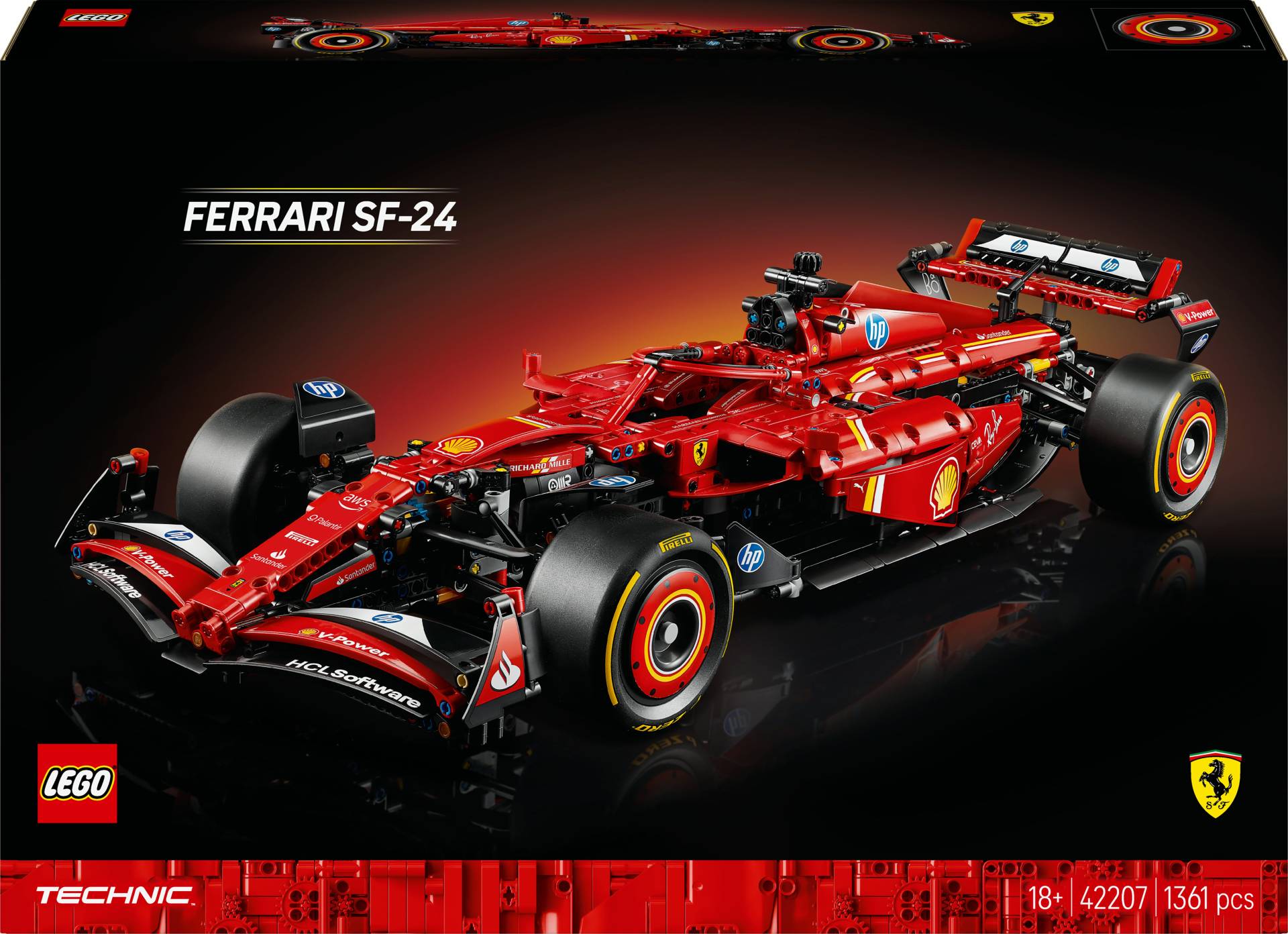 LEGO Technic 42207 Ferrari SF-24 F1 Rennauto von LEGO