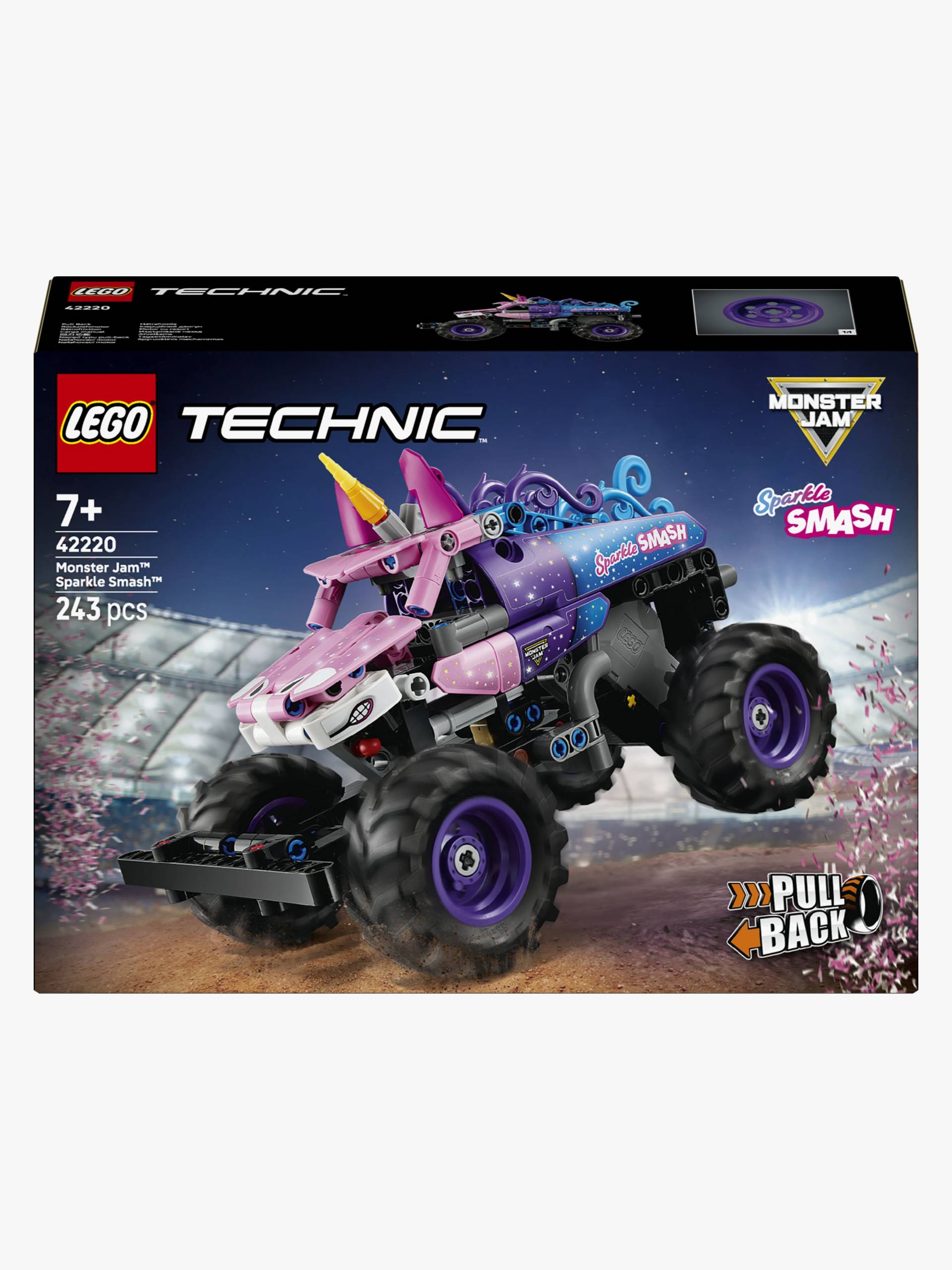 LEGO Technic 42220 Monster Jam Sparkle Smash mit Rückziehmotor LEGO Technic 42220 Monster Jam Sparkle Smash mit Rückziehmotor von LEGO