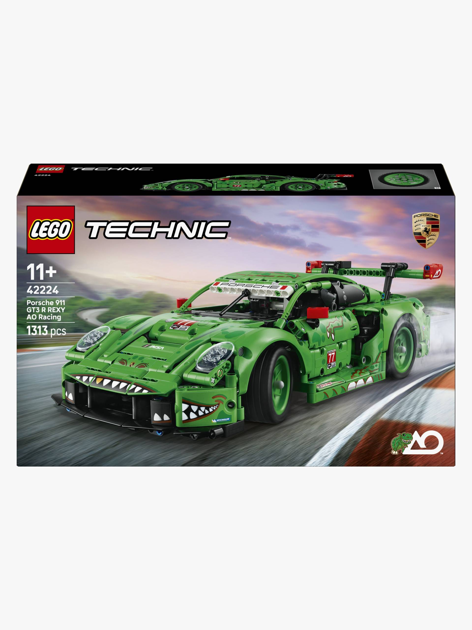 LEGO Technic 42224 Porsche 911 GT3 R REXY AO Racing Rennwagen von LEGO