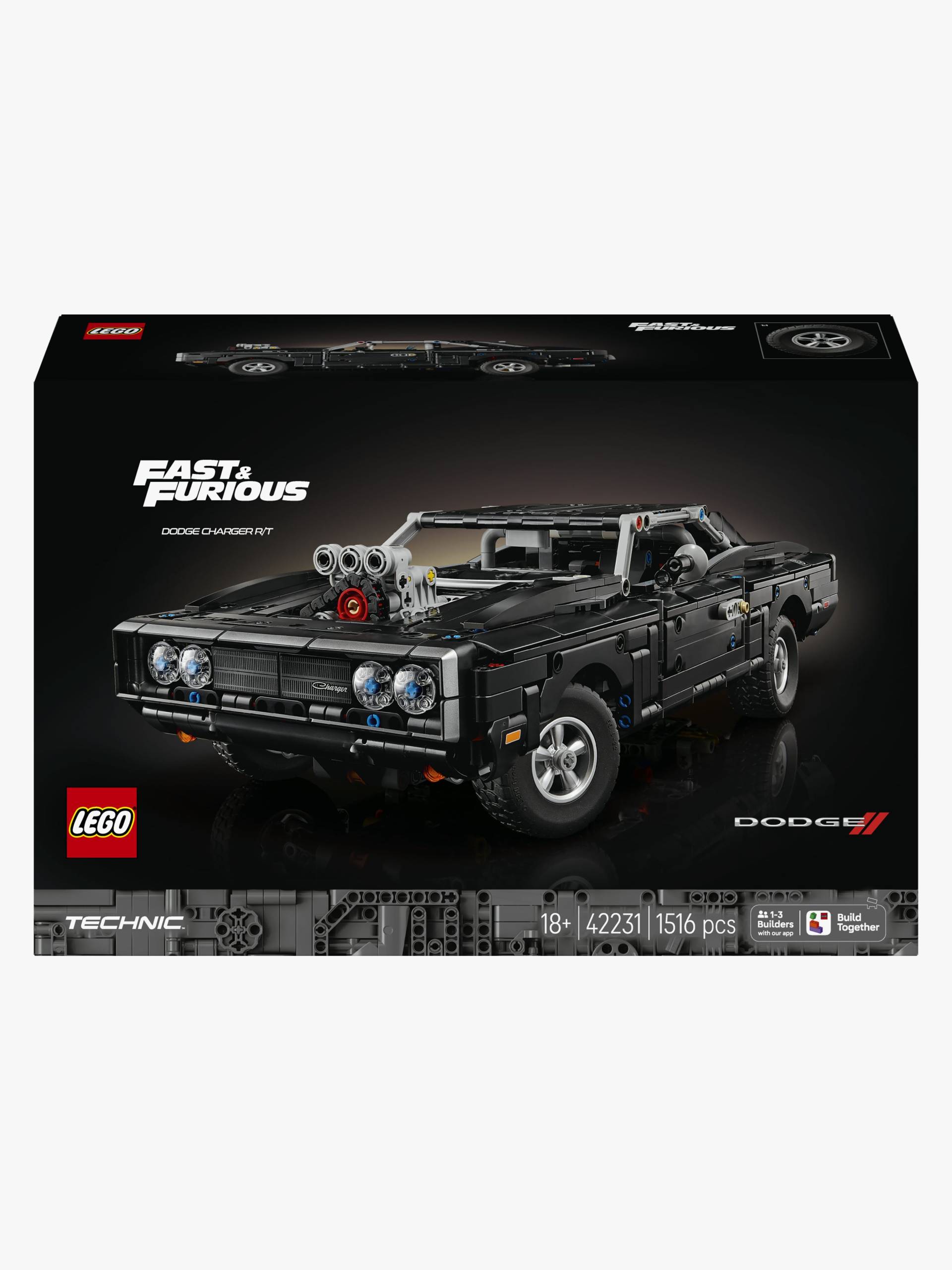 LEGO Technic 42231 Fast and Furious Dodge Charger R/T Auto von LEGO