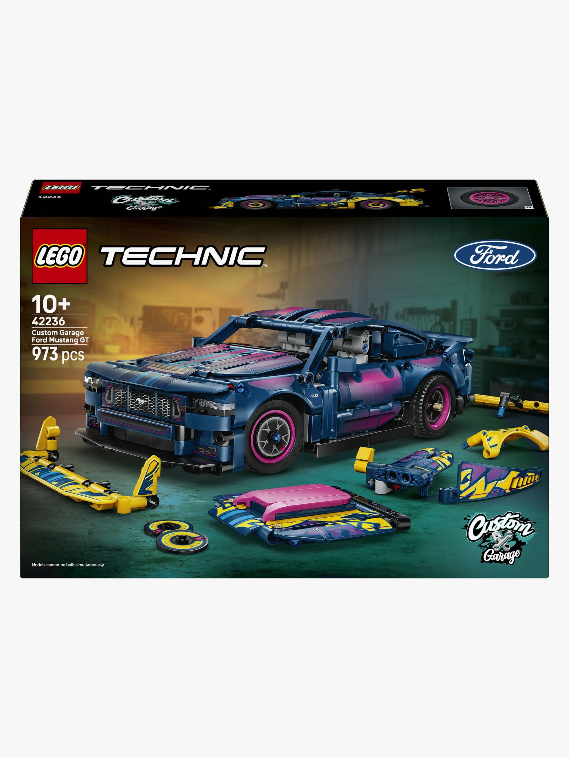LEGO Technic 42236 Ford Mustang GT Auto aus der Tuning-Werkstatt LEGO Technic 42236 Ford Mustang GT Auto aus der Tuning-Werkstatt von LEGO