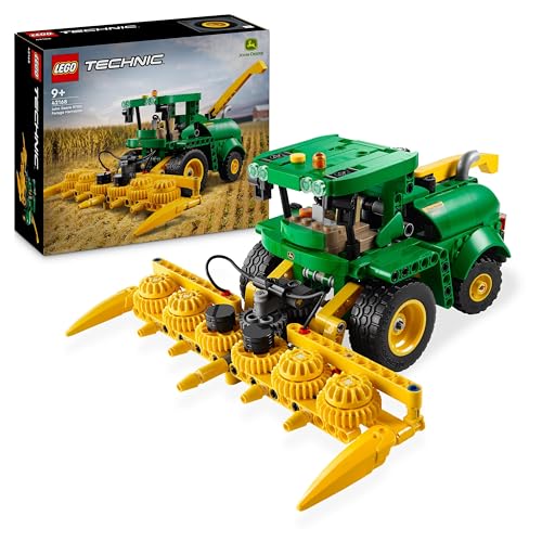 LEGO Technic John Deere 9700 Forage Harvester, Traktor-Spielzeug für Kinder, Bauernhof-Set, Fahrzeug-Modell mit realistischen Funktionen, Geschenk für Jungen und Mädchen ab 9 Jahren 42168 LEGO Technic John Deere 9700 Forage Harvester, Traktor-Spielzeug für Kinder, Bauernhof-Set, Fahrzeug-Modell mit realistischen Funktionen, Geschenk für Jungen und Mädchen ab 9 Jahren 42168 von LEGO
