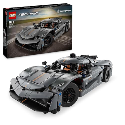 LEGO Technic Koenigsegg Jesko Absolut Supersportwagen in Grau, Bauspielzeug für Jungen und Mädchen, Spielzeugauto für Kinder, Geschenk für Autofans, Dekoration für das Kinderzimmer 42173 LEGO Technic Koenigsegg Jesko Absolut Supersportwagen in Grau, Bauspielzeug für Jungen und Mädchen, Spielzeugauto für Kinder, Geschenk für Autofans, Dekoration für das Kinderzimmer 42173 von LEGO