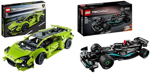 LEGO Technic Lamborghini Huracán Tecnica Spielzeugauto-Modellbausatz & Technic Mercedes-AMG F1 W14 E Performance Race Car Spielzeug für Kinder LEGO Technic Lamborghini Huracán Tecnica Spielzeugauto-Modellbausatz & Technic Mercedes-AMG F1 W14 E Performance Race Car Spielzeug für Kinder von LEGO
