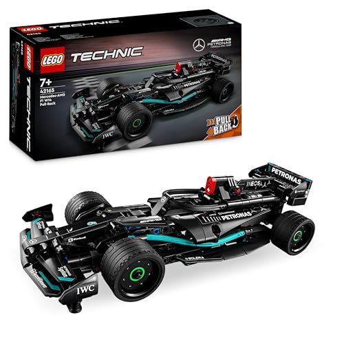 LEGO Technic Mercedes-AMG F1 W14 E Performance Race Car Spielzeug für Kinder, Jungen und Mädchen ab 7 Jahren, Pull-Back Modell Fahrzeug Set, Schlafzimmer Dekoration, Geburtstag Geschenkidee 42165 LEGO Technic Mercedes-AMG F1 W14 E Performance Race Car Spielzeug für Kinder, Jungen und Mädchen ab 7 Jahren, Pull-Back Modell Fahrzeug Set, Schlafzimmer Dekoration, Geburtstag Geschenkidee 42165 von LEGO