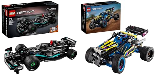 LEGO Technic Mercedes-AMG F1 W14 E Performance Pull-Back, Modell-Rennwagen & Technic Offroad Rennbuggy, Auto-Spielzeug für Kinder, Bausatz zum Bauen eines Buggy-Rennautos LEGO Technic Mercedes-AMG F1 W14 E Performance Pull-Back, Modell-Rennwagen & Technic Offroad Rennbuggy, Auto-Spielzeug für Kinder, Bausatz zum Bauen eines Buggy-Rennautos von LEGO