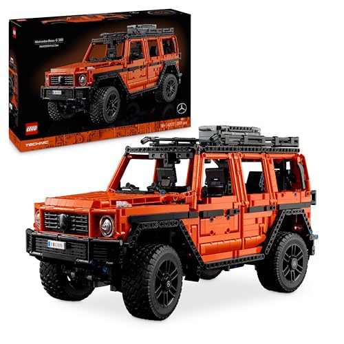 LEGO Technic Mercedes-Benz G 500 Professional Line, Bauset mit Auto-Modell der G-Klasse, Geschenk für Erwachsene, Luxusgeländewagen Set, Mercedes-Sammlerstück, Spielzeug-Auto 42177 LEGO Technic Mercedes-Benz G 500 Professional Line, Bauset mit Auto-Modell der G-Klasse, Geschenk für Erwachsene, Luxusgeländewagen Set, Mercedes-Sammlerstück, Spielzeug-Auto 42177 von LEGO