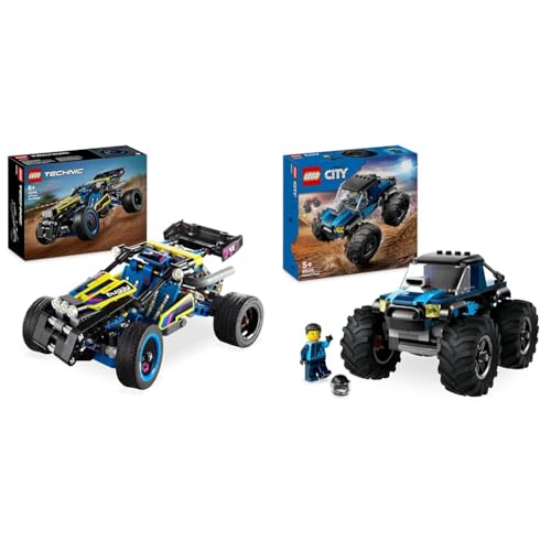 LEGO Technic Offroad Rennbuggy & City Blauer Monstertruck von LEGO