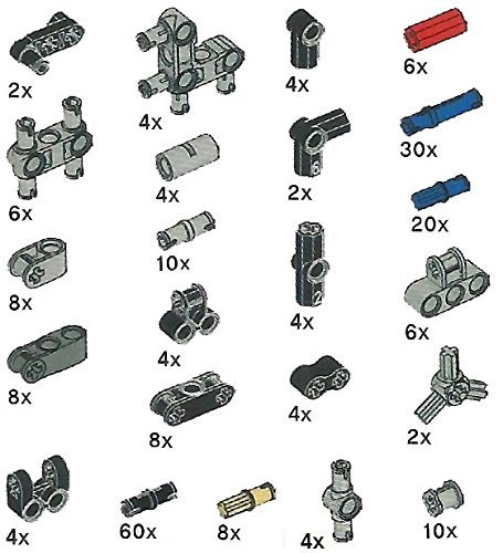 LEGO Technic Pegs, Joints, Peg-Joints Pack by LEGO LEGO Technic Pegs, Joints, Peg-Joints Pack by LEGO von LEGO