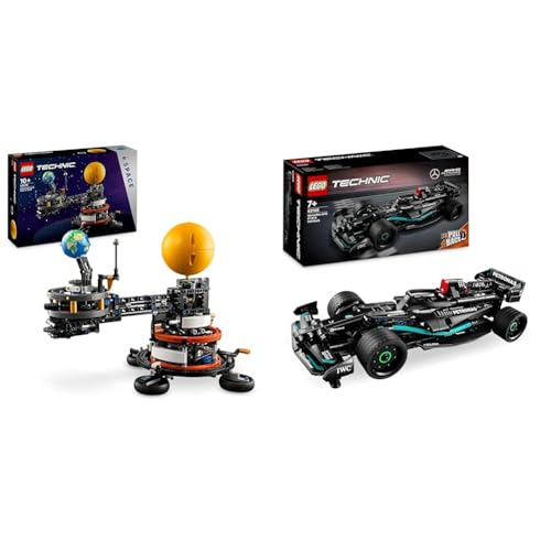 LEGO Technic Sonne Erde Mond Modell Spielset, Geschenk für Kinder ab 10 Jahren & Technic Mercedes-AMG F1 W14 E Performance Race Car Spielzeug für Kinder LEGO Technic Sonne Erde Mond Modell Spielset, Geschenk für Kinder ab 10 Jahren & Technic Mercedes-AMG F1 W14 E Performance Race Car Spielzeug für Kinder von LEGO