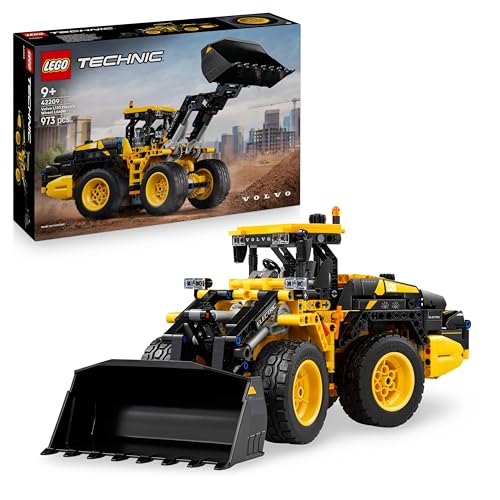 LEGO Technic Volvo L120 Electric Radlader - Baufahrzeug-Spielzeug mit Knicklenkung und beweglicher Schaufel - Geburtstagsgeschenk für Jungen ab 9 Jahren - 42209 von LEGO