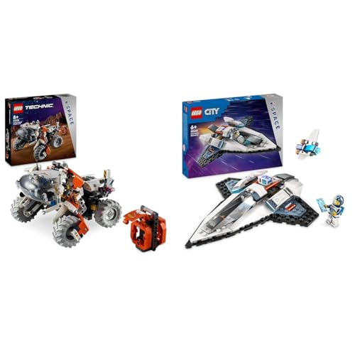 LEGO Technic Weltraum Transportfahrzeug LT78, Space Bauset & City Raumschiff, Weltraum-Spielzeug mit Space Shuttle für Kinder zum Bauen, Jungen und Mädchen ab 6 Jahren, Set mit Astronaut-Figur 60430 LEGO Technic Weltraum Transportfahrzeug LT78, Space Bauset & City Raumschiff, Weltraum-Spielzeug mit Space Shuttle für Kinder zum Bauen, Jungen und Mädchen ab 6 Jahren, Set mit Astronaut-Figur 60430 von LEGO