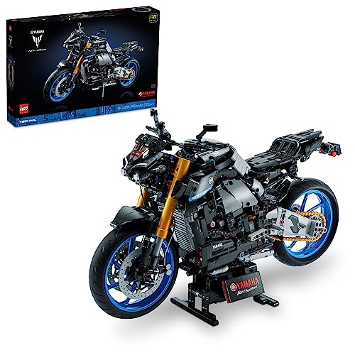 LEGO Technic Yamaha MT-10 SP 42159 Fortschrittliches Bauset für Erwachsene, Dieses ikonische Motorradmodell zum Bauen und Ausstellen ist ein tolles Geschenk für Fans von Yamaha-Fahrzeugen oder LEGO Technic Yamaha MT-10 SP 42159 Fortschrittliches Bauset für Erwachsene, Dieses ikonische Motorradmodell zum Bauen und Ausstellen ist ein tolles Geschenk für Fans von Yamaha-Fahrzeugen oder von LEGO
