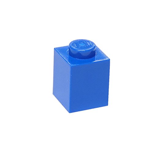 LEGO Teile und Teile: Blau (hellblau), 1 x 1 x Ziegelstein, 100 Stück von LEGO