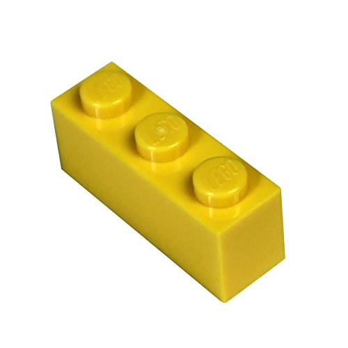 LEGO Teile und Teile: Gelb (hellgelb) 1x3 Ziegel x20 von LEGO