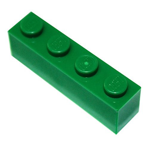 LEGO Teile und Teile: Grün, 1 x 4 Ziegelstein, 20 Stück LEGO Teile und Teile: Grün, 1 x 4 Ziegelstein, 20 Stück von LEGO