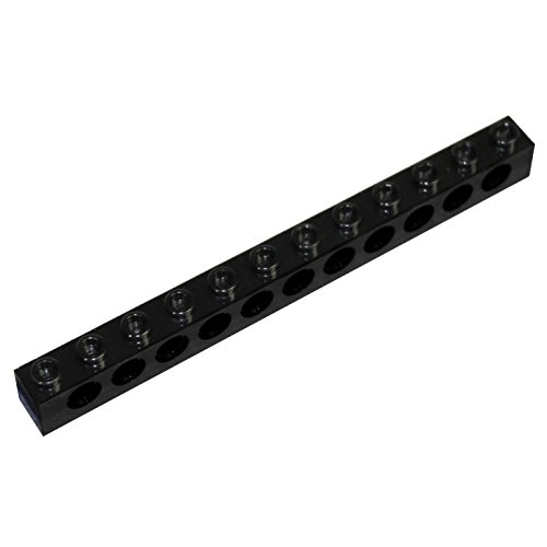 LEGO Teile und Teile: Technic Black 1x12 Ziegel mit Löchern x4 LEGO Teile und Teile: Technic Black 1x12 Ziegel mit Löchern x4 von LEGO