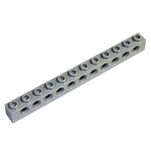 LEGO Teile und Teile: Technic Hellgrau (mittelsteingrau) 1x12 Ziegel mit Löchern x1 von LEGO