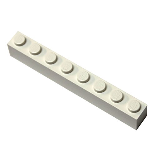 LEGO Teile und Teile: Weiß, 1 x 8 Ziegelstein, 50 Stück von LEGO