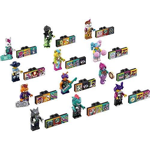 LEGO VIDIYO Bandmates Serie 1 Komplettes Set mit 12 Minifiguren 43101 von LEGO