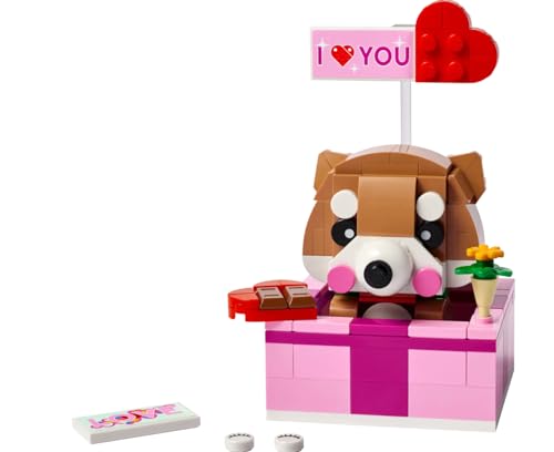 LEGO Valentinstag 40679 Love Gift Box Hund Puppy Set von LEGO