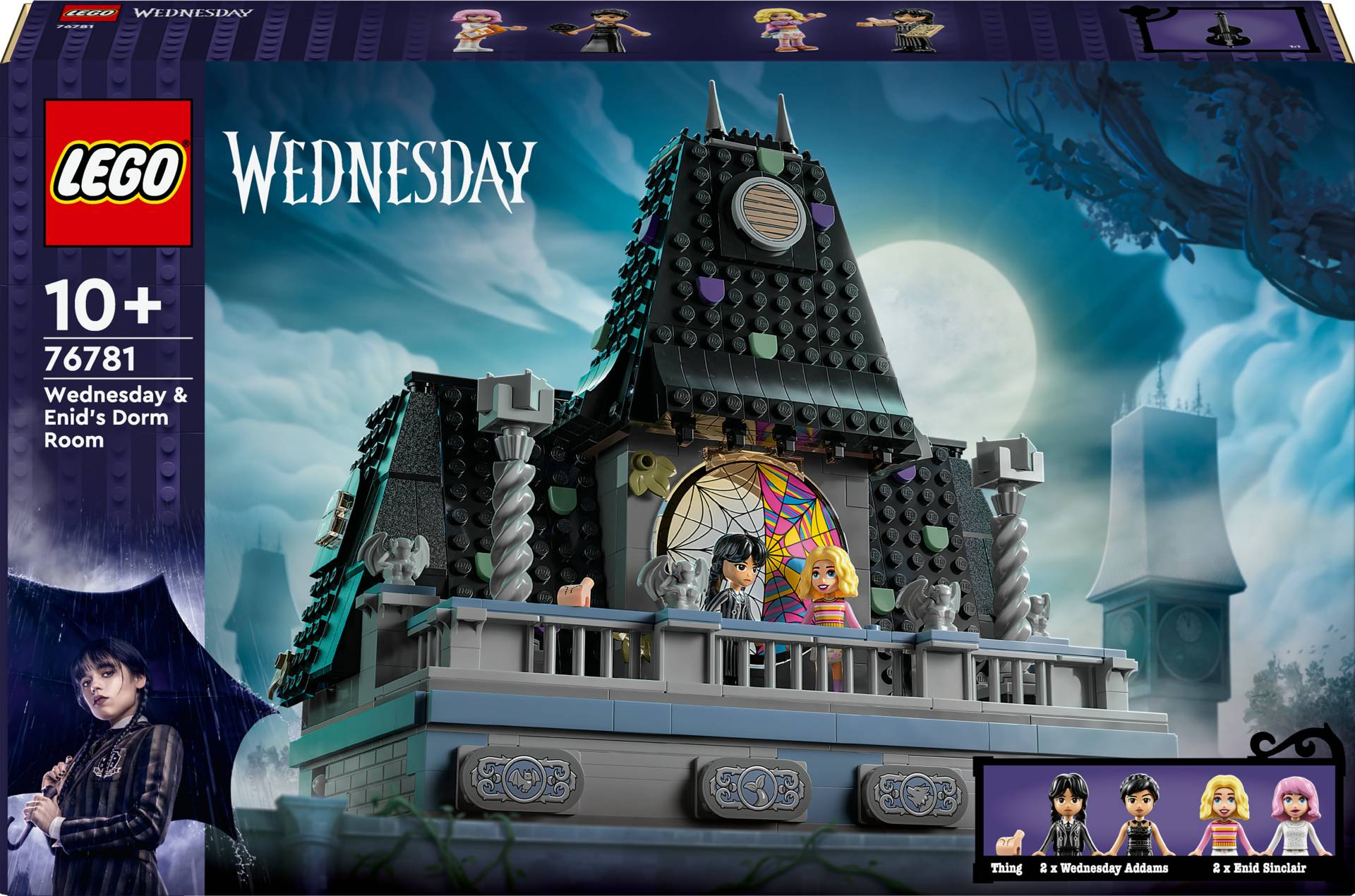 LEGO Wednesday 76781 Wednesdays und Enids Zimmer im Studentenwohnheim LEGO Wednesday 76781 Wednesdays und Enids Zimmer im Studentenwohnheim von LEGO