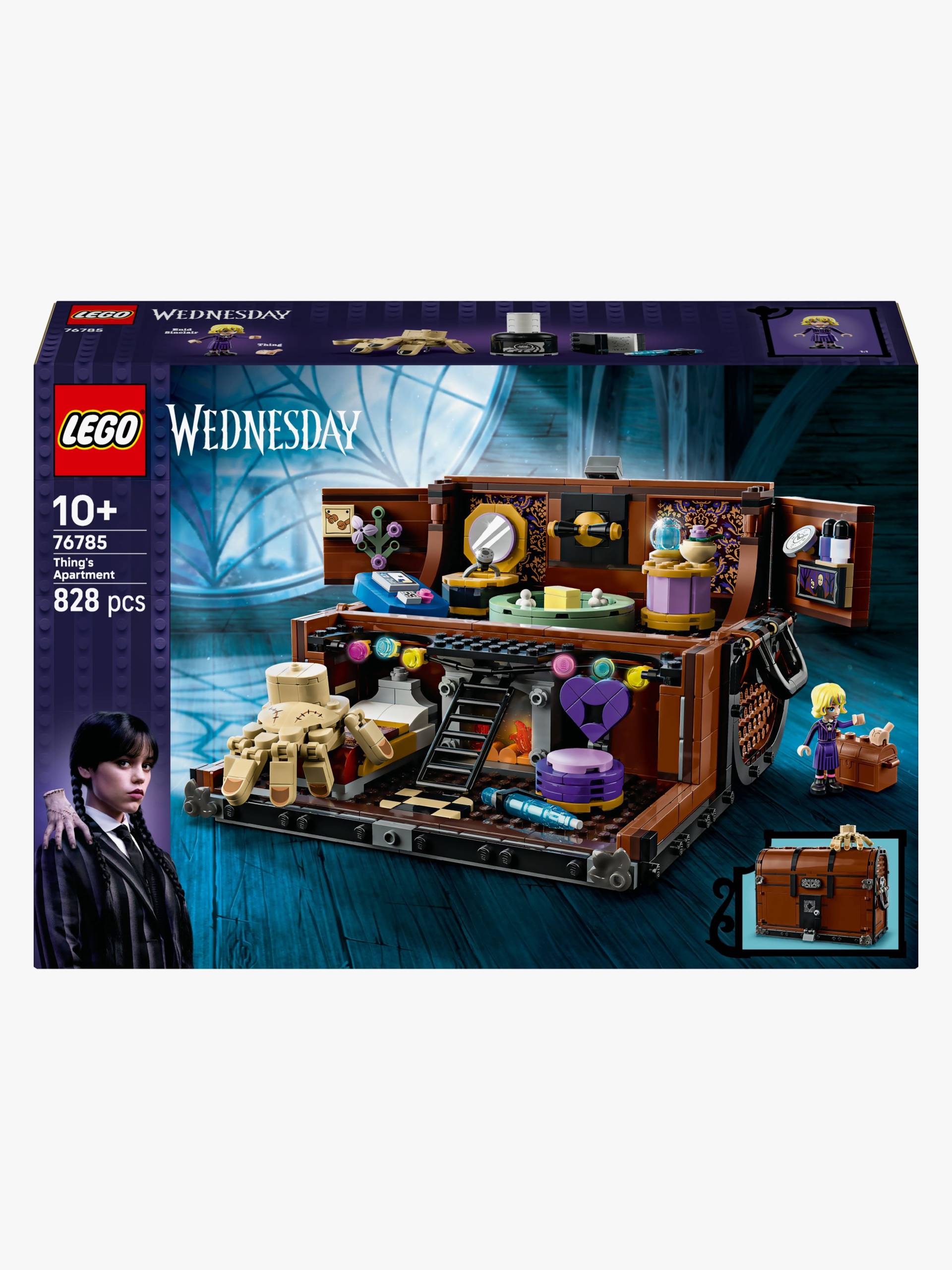 LEGO Wednesday 76785 Die Wohnung des Eiskalten Händchens von LEGO
